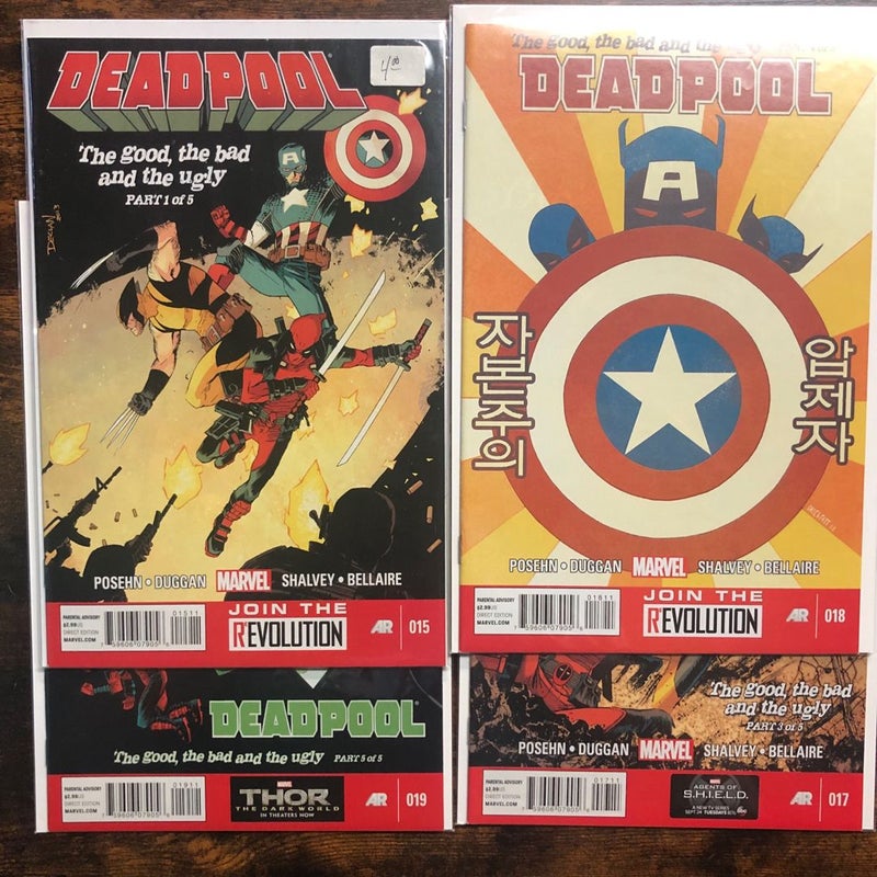 Deadpool Issues 15,17-19