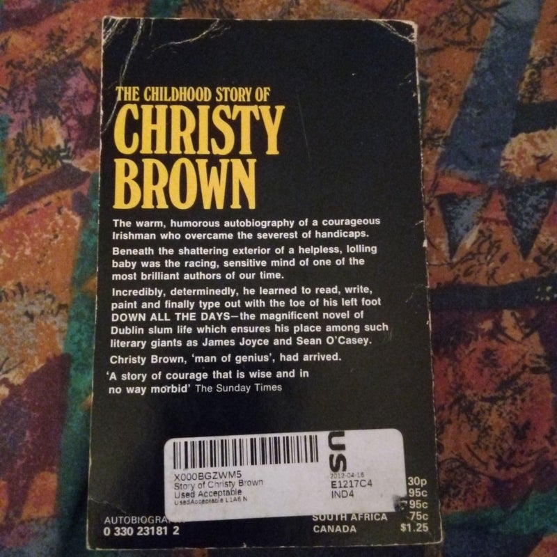 The Childhood Story of Christy Brown
