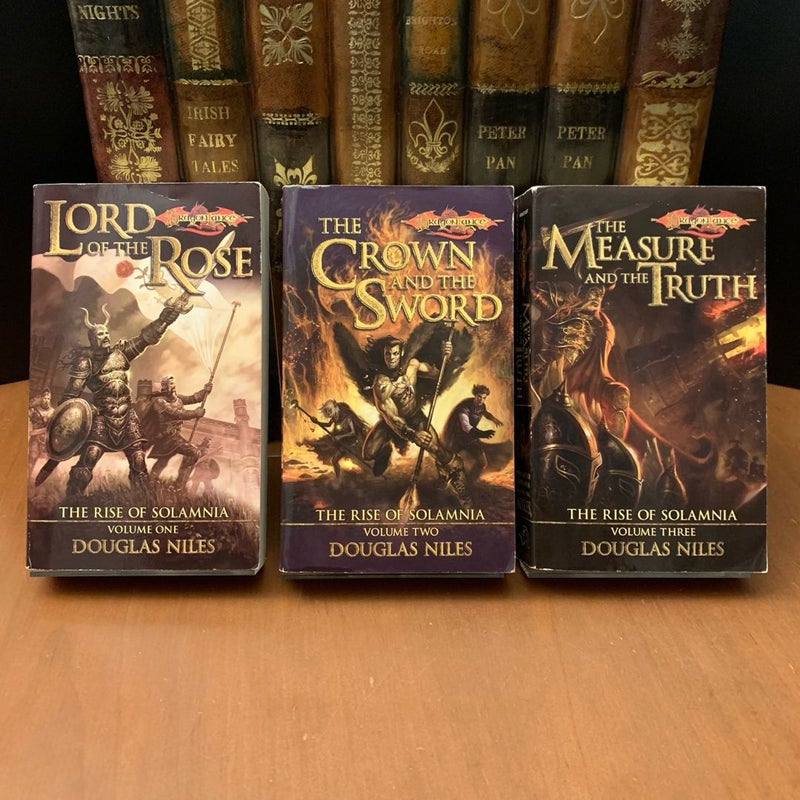 DragonLance: Complete Rise of Solamnia Trilogy Set: Lord of the Rose, The Crown and the Sword, The Measure and the Truth