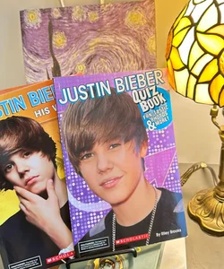Justin Bieber lot of 2 Books