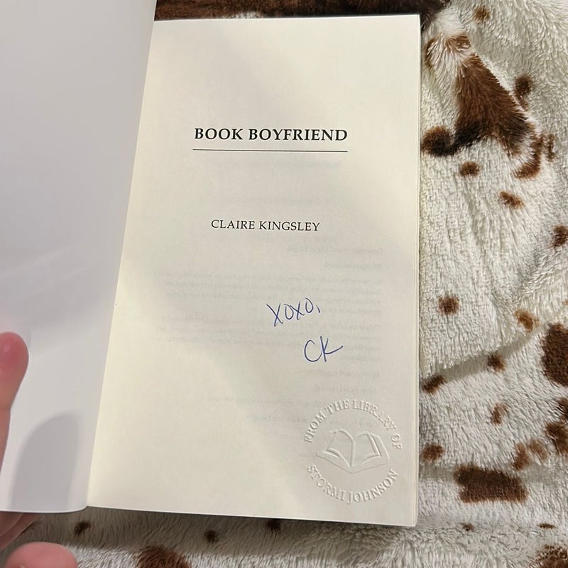 Book Boyfriend SIGNED
