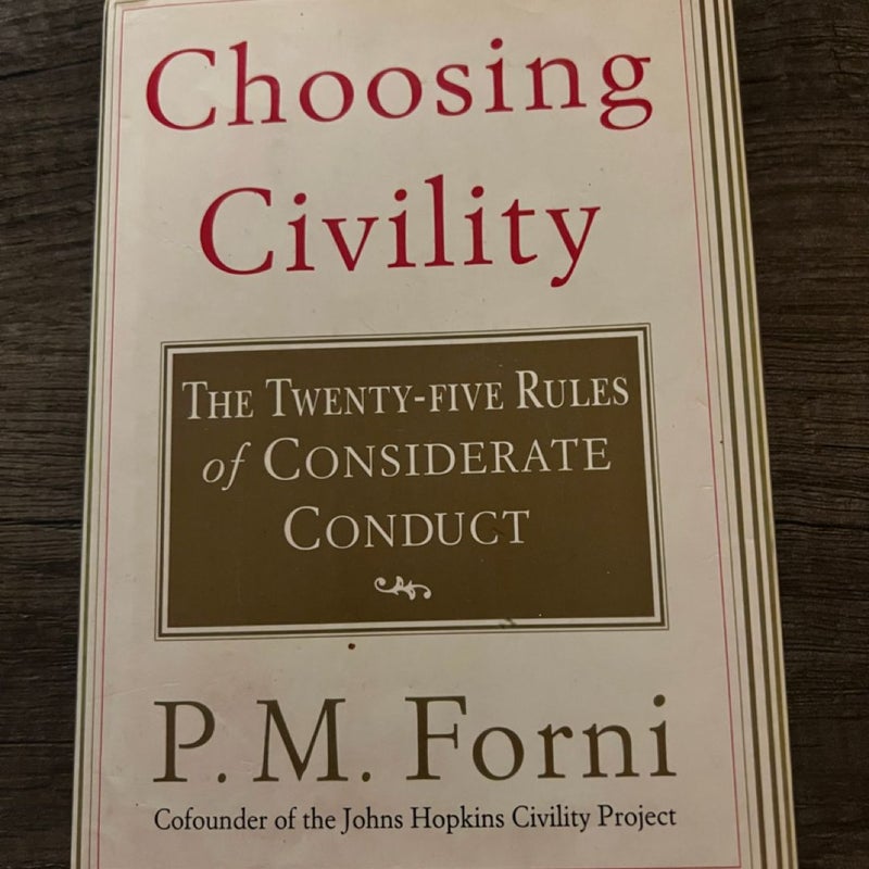 Choosing Civility