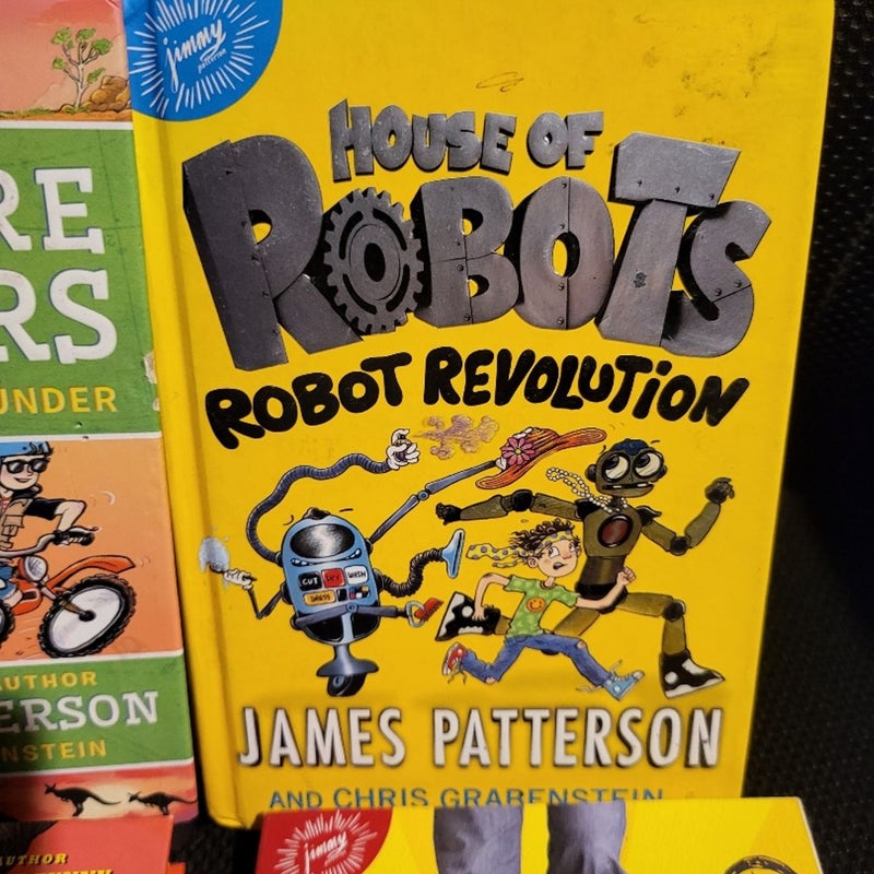 James Patterson Book Bundle: House of Robots: Robot Revolution