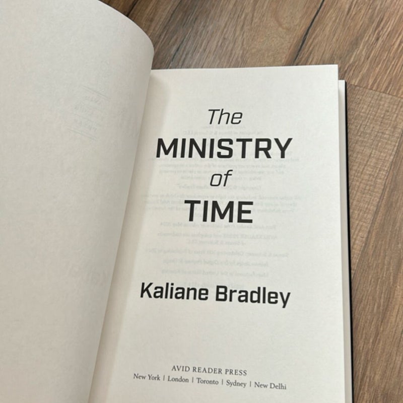 The Ministry of Time