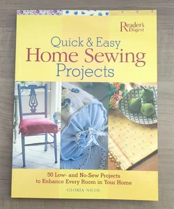 Quick and Easy Home Sewing Projects