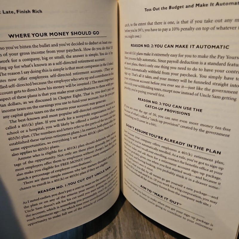 Start Late, Finish Rich by David Bach, Hardcover | Pangobooks