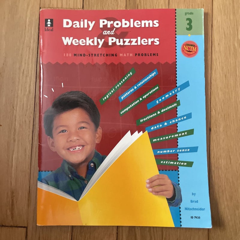 Daily Word Problems and Weekly Puzzlers for Grade 3