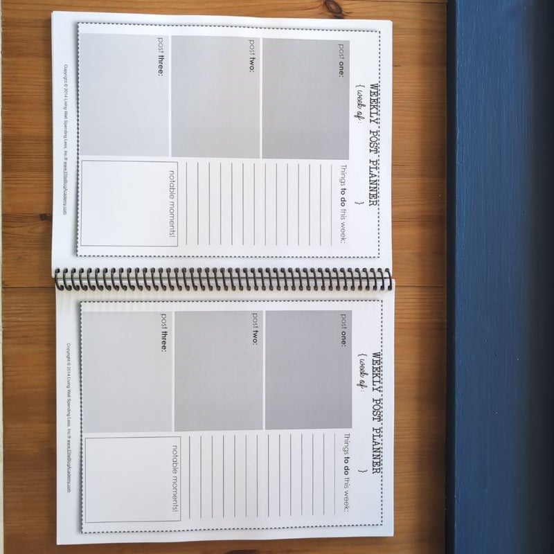 Blog Planning Workbook 