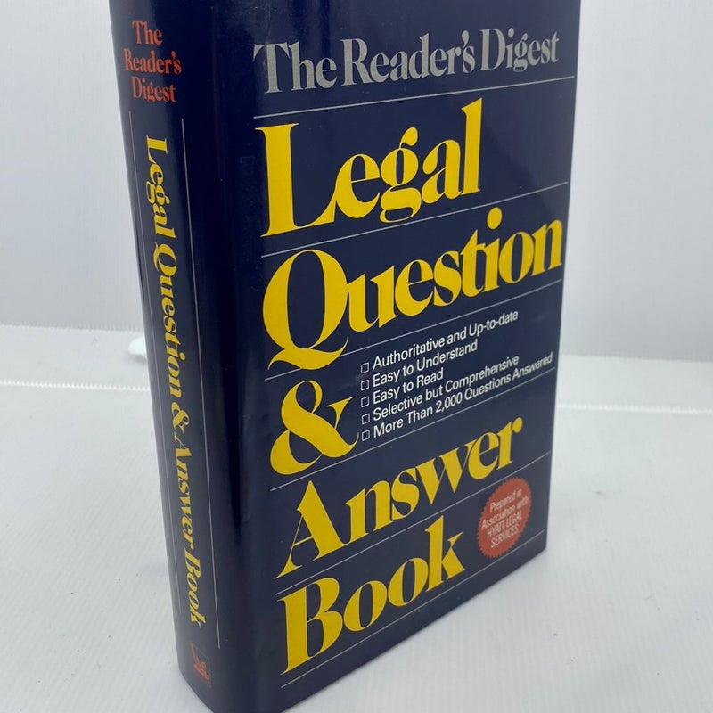Legal Question and Answer Book