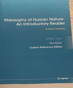 Philosophy of Human Nature: An Introductory Reader