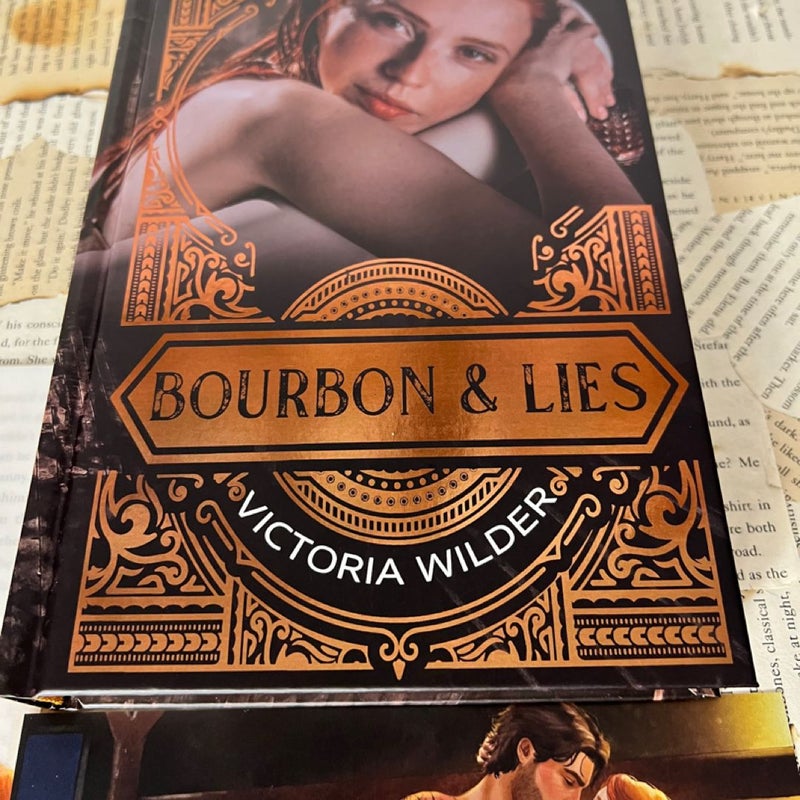 Bourbon & Lies by Victoria Wilder Dark and Quirky Special Edition