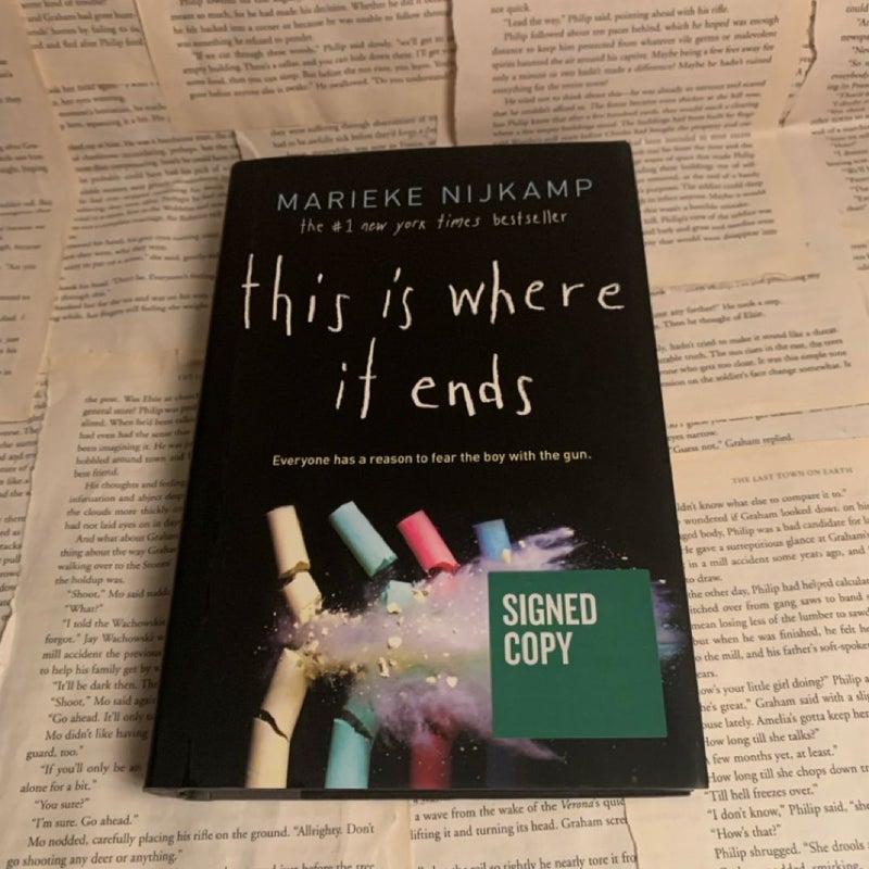 SIGNED: This is where it ends 