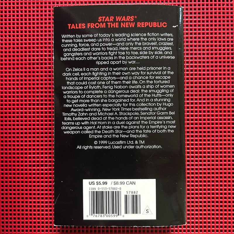 Star Wars: Tales from the New Republic (First Edition)