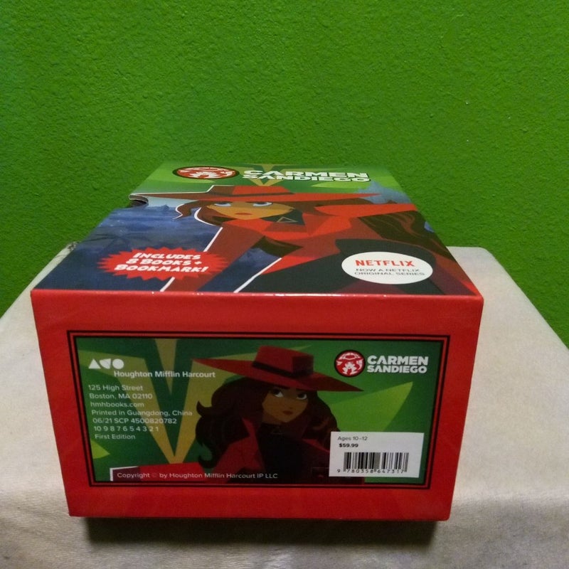 Carmen Sandiego 8bk Box Set Costco