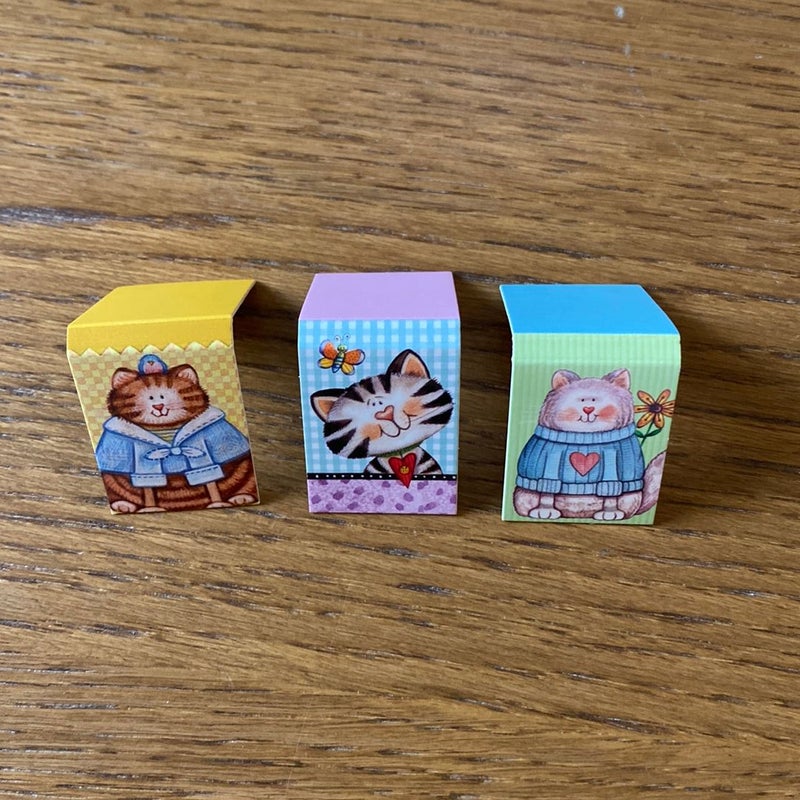 Cat magnetic page clips
