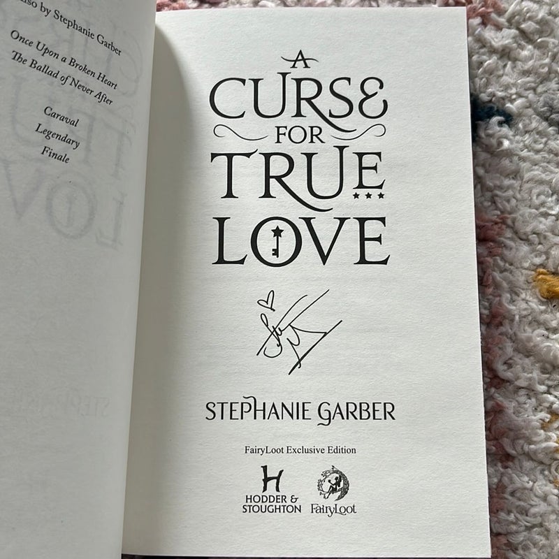A Curse for True Love - Fairyloot Exclusive Edition