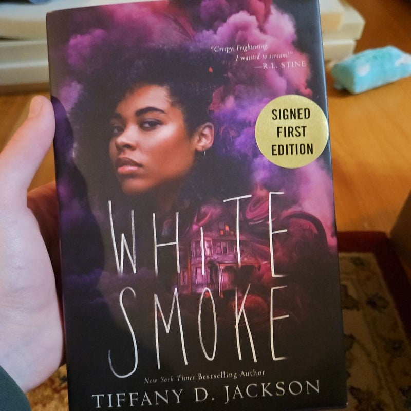 SIGNED FIRST EDITION White Smoke