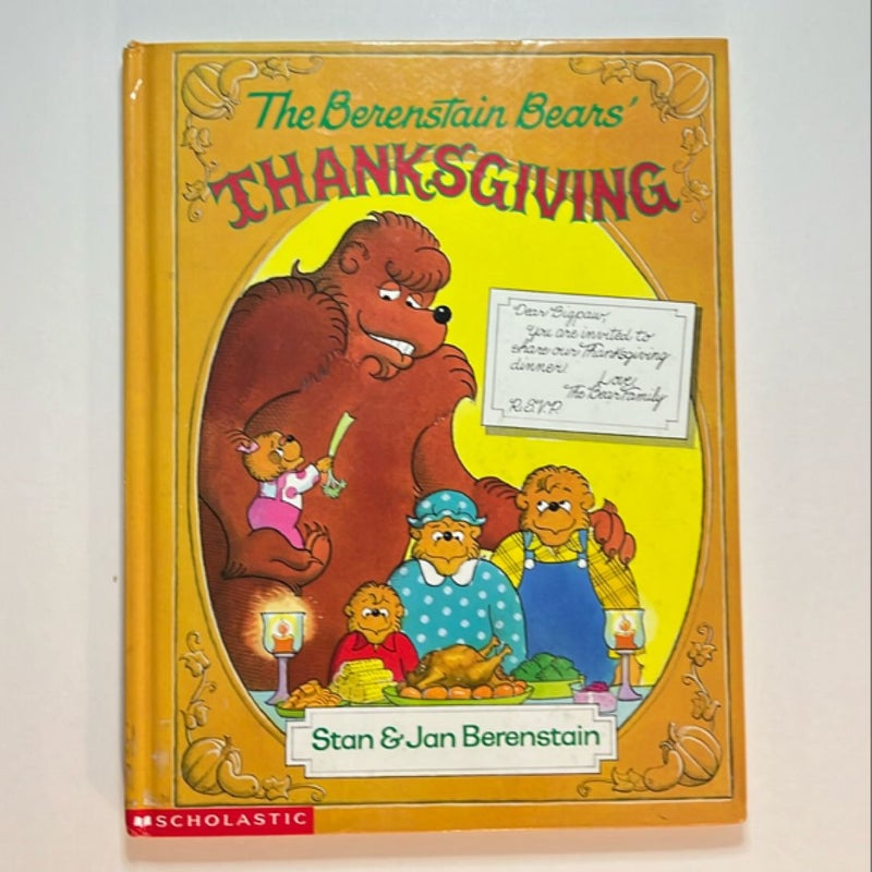 The Berenstain Bears' Thanksgiving