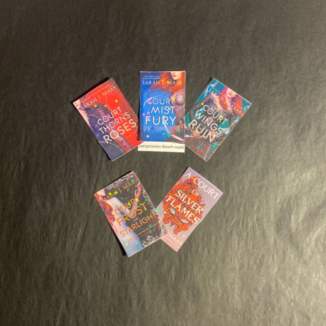 A Court of Thorns and Roses Mini Holo Stickers