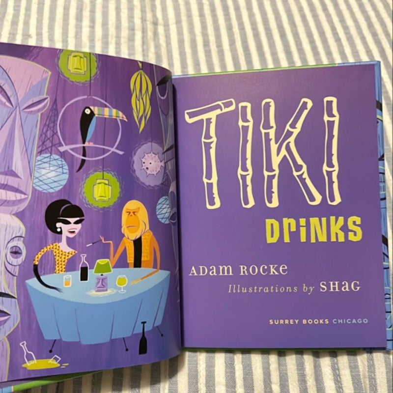 Tiki Drinks - signed by Shag