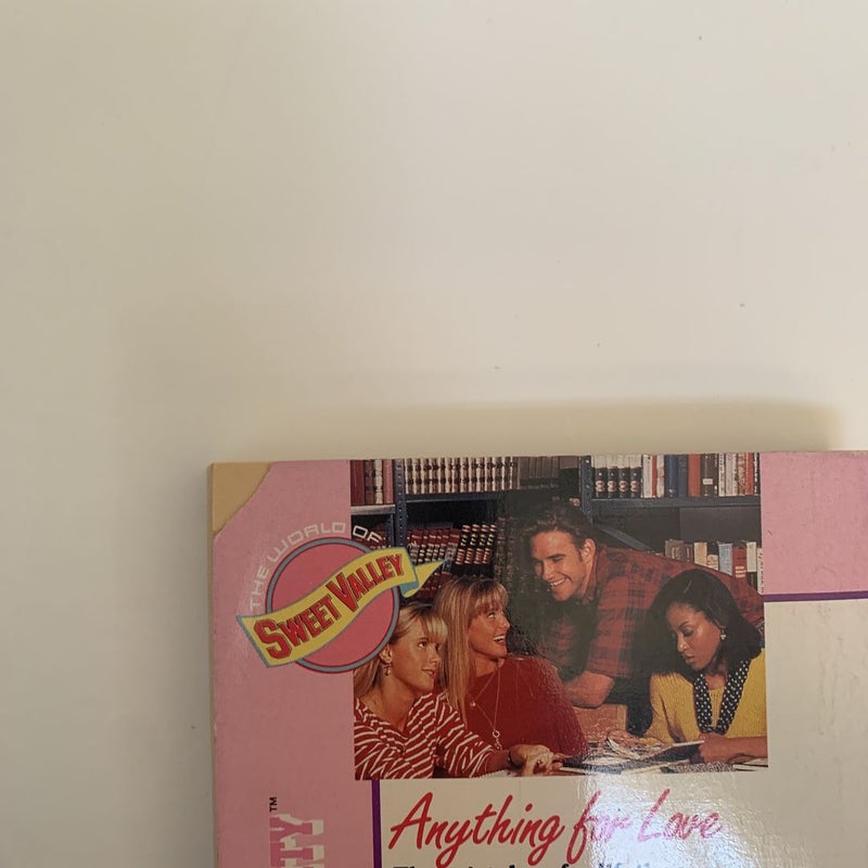 Sweet Valley University anything for love￼