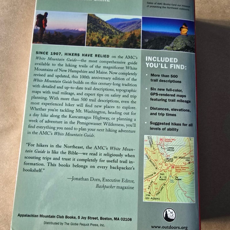  White Mountain Guide 28th edition