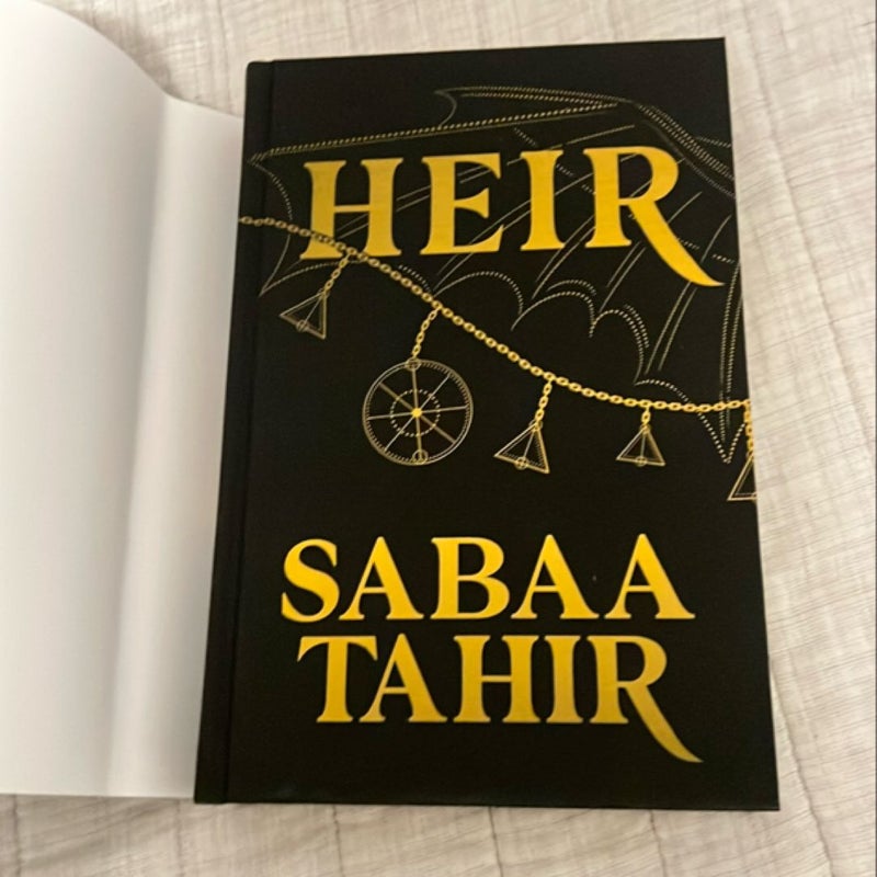 Heir - signed first edition