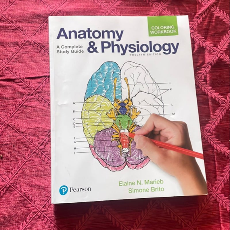 Anatomy and Physiology Coloring Workbook: A Complete Study Guide