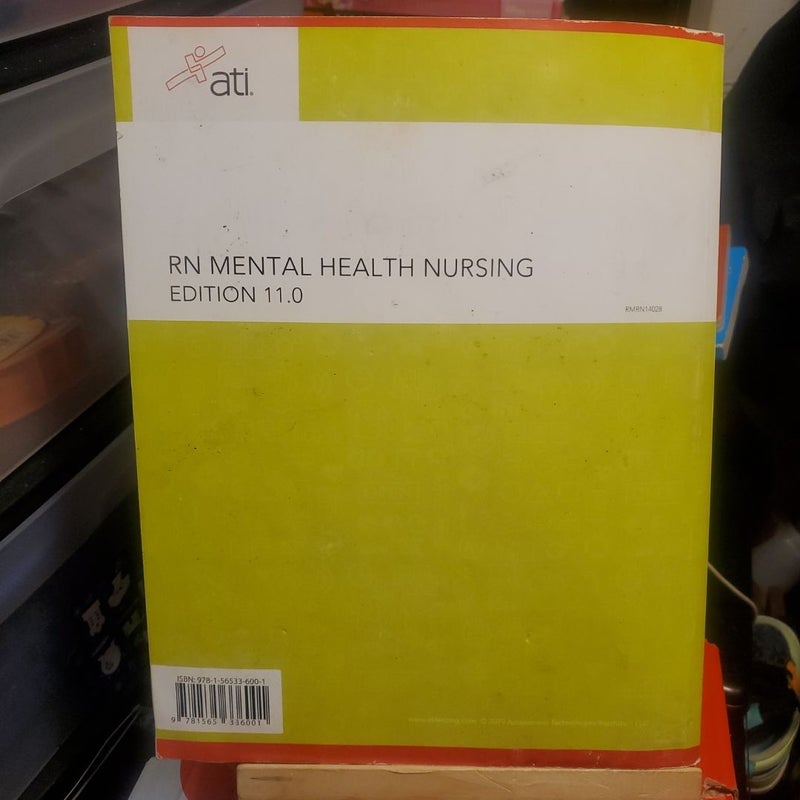 RN Mental Health Nursing Edition 11. 0