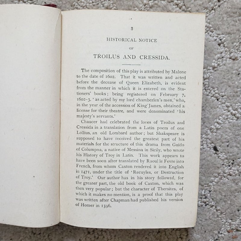 Shakespeare's Works: Troilus and Cressida, Timon of Athens, &  Titus Andronicus 