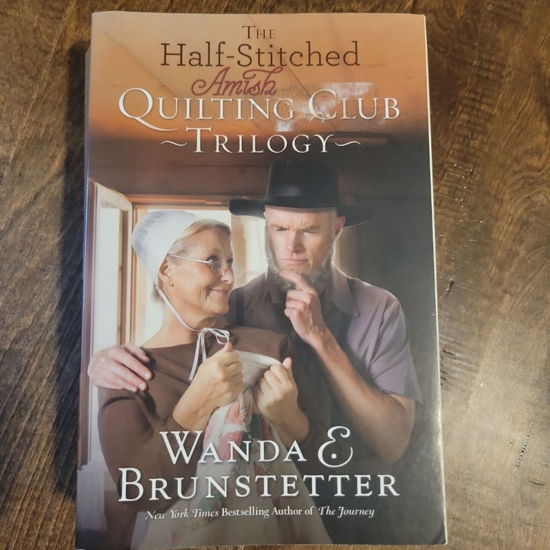 The Half-Stitched Amish Quilting Club Trilogy