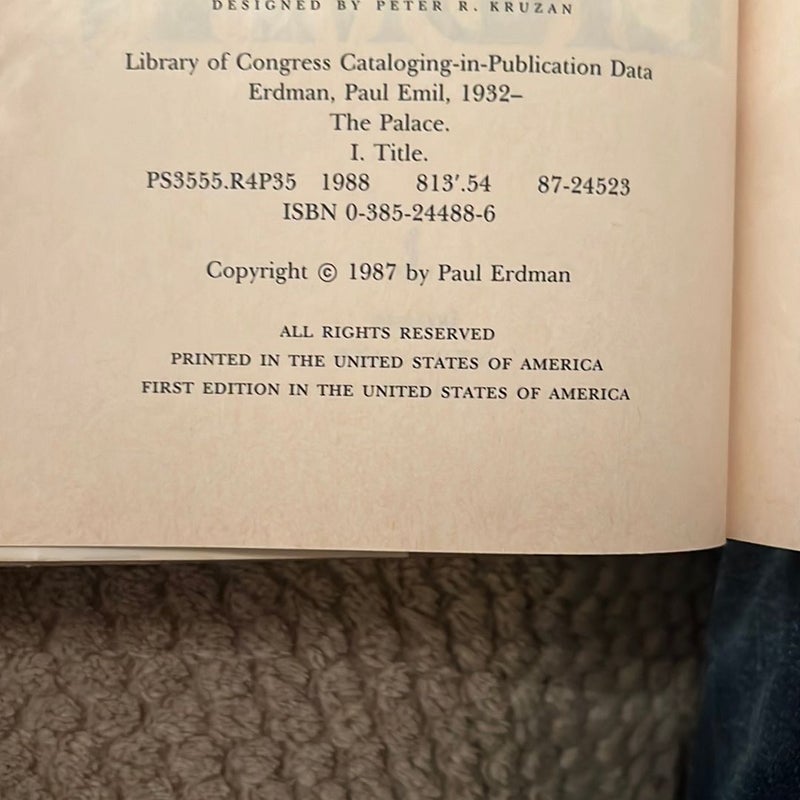 The Palace (First US Edition) 