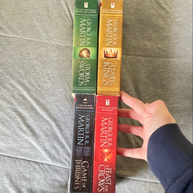 A song of ice and fire 4 book set 