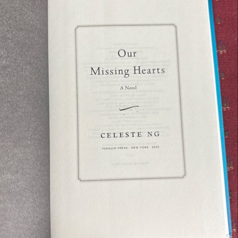 Our Missing Hearts