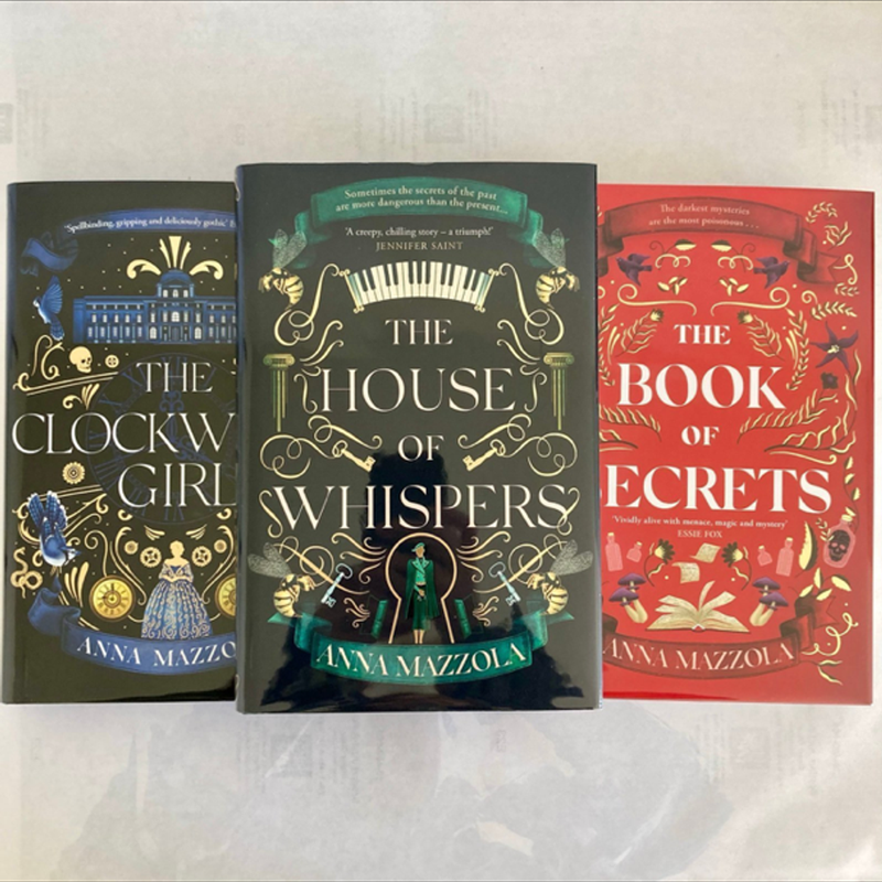 The Clockwork Girl (SIgned), The House of Whispers, The Book of Secrets (SIGNED &Dated) Waterstones 1/1 Editions