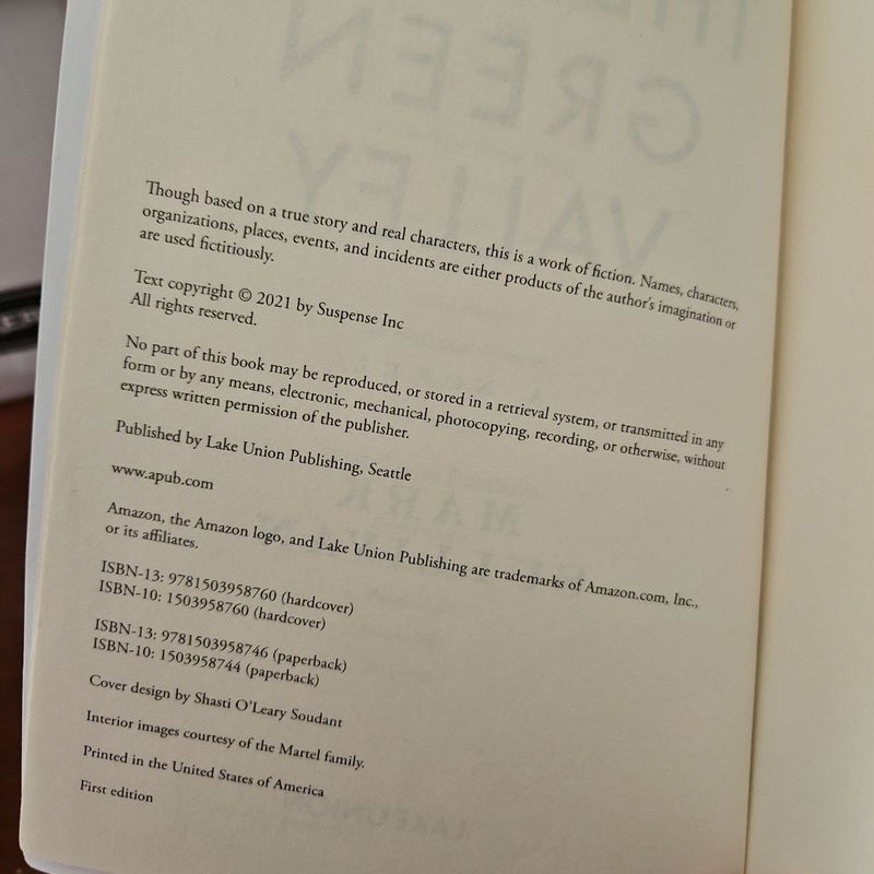 The Last Green Valley *First Edition*