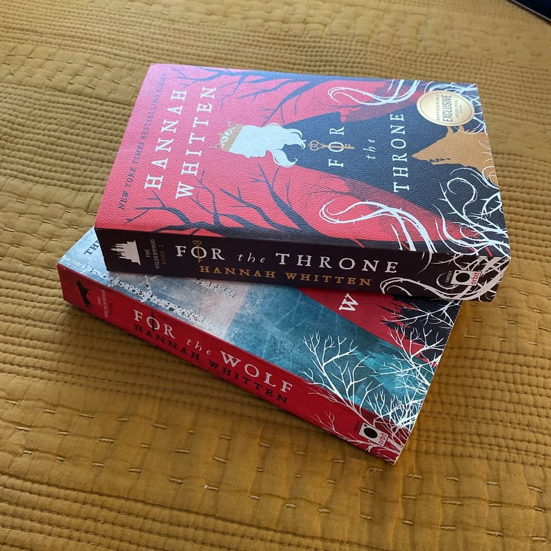 For the Wolf and For the Throne (for Samantha)