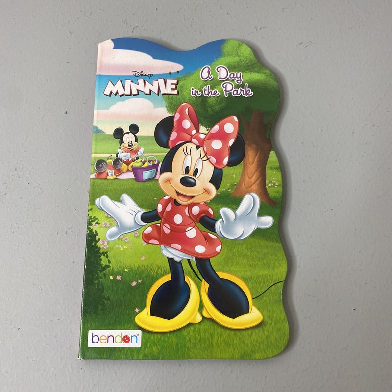 Dsc Minnie 5 X 8. 5 Shaped Board Book