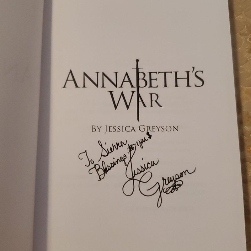 Annabeth's War - SIGNED