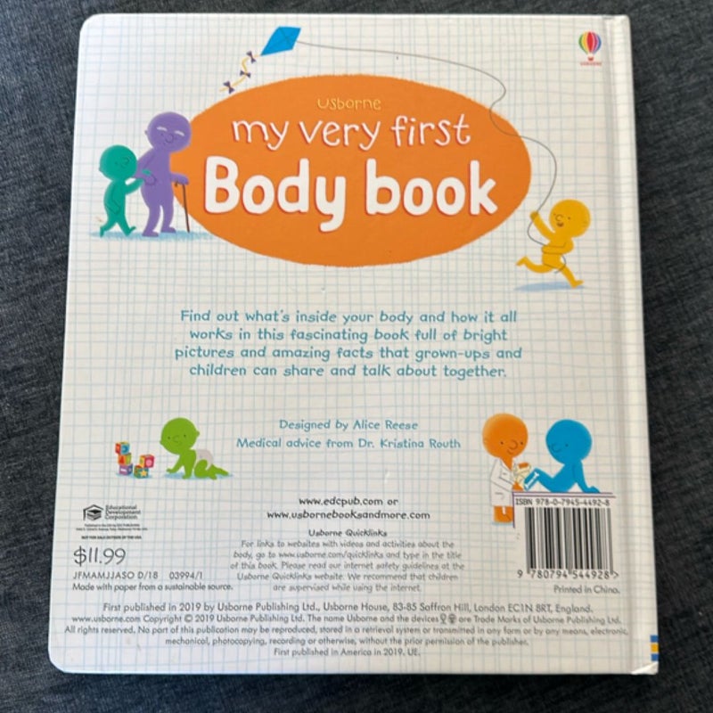 My Very First Body Book IR