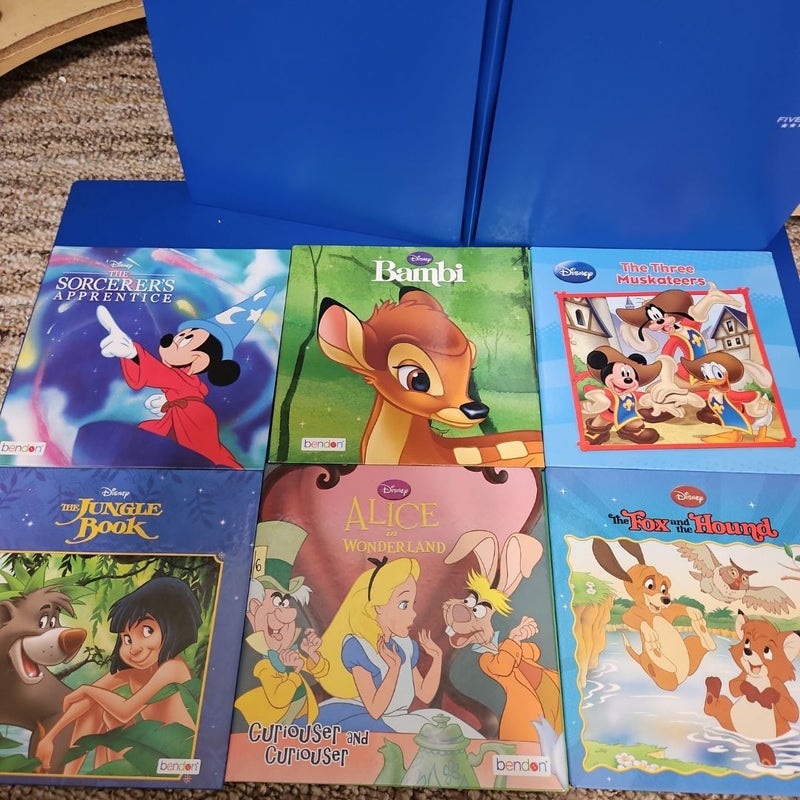 DISNEY PACK #4 -  (6-pack) Bendon Publishing