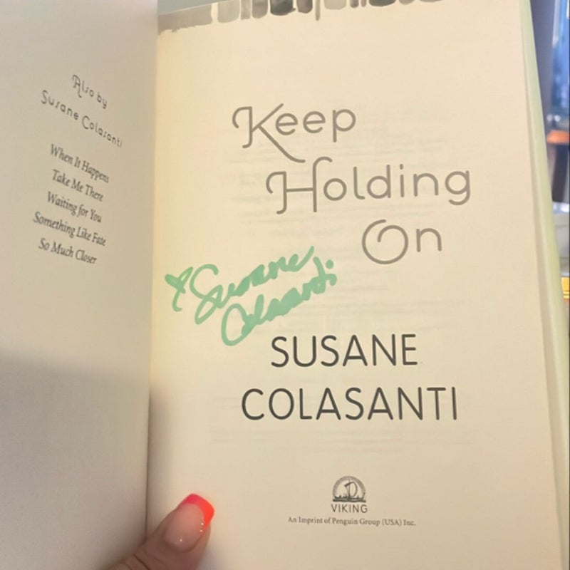 Keep Holding On *autographed!*