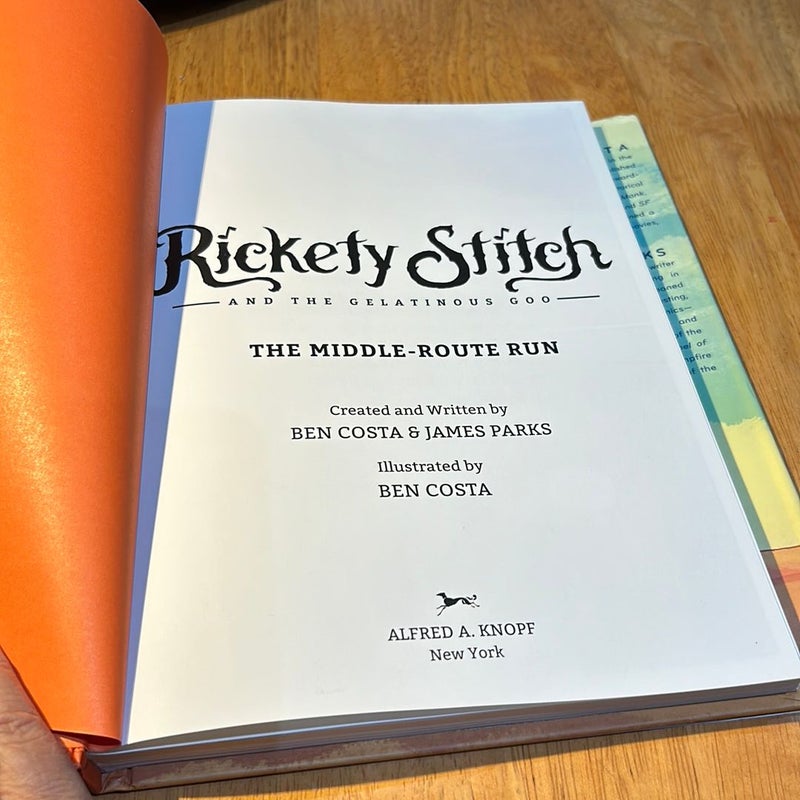 Rickety Stitch and the Gelatinous Goo Book 2: the Middle-Route Run