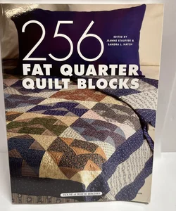 256 Fat Quarter Quilt Blocks 