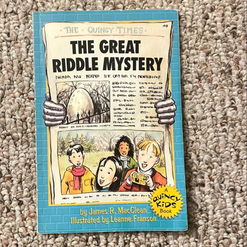 The Great Riddle Mystery, Single Copy, First Chapters