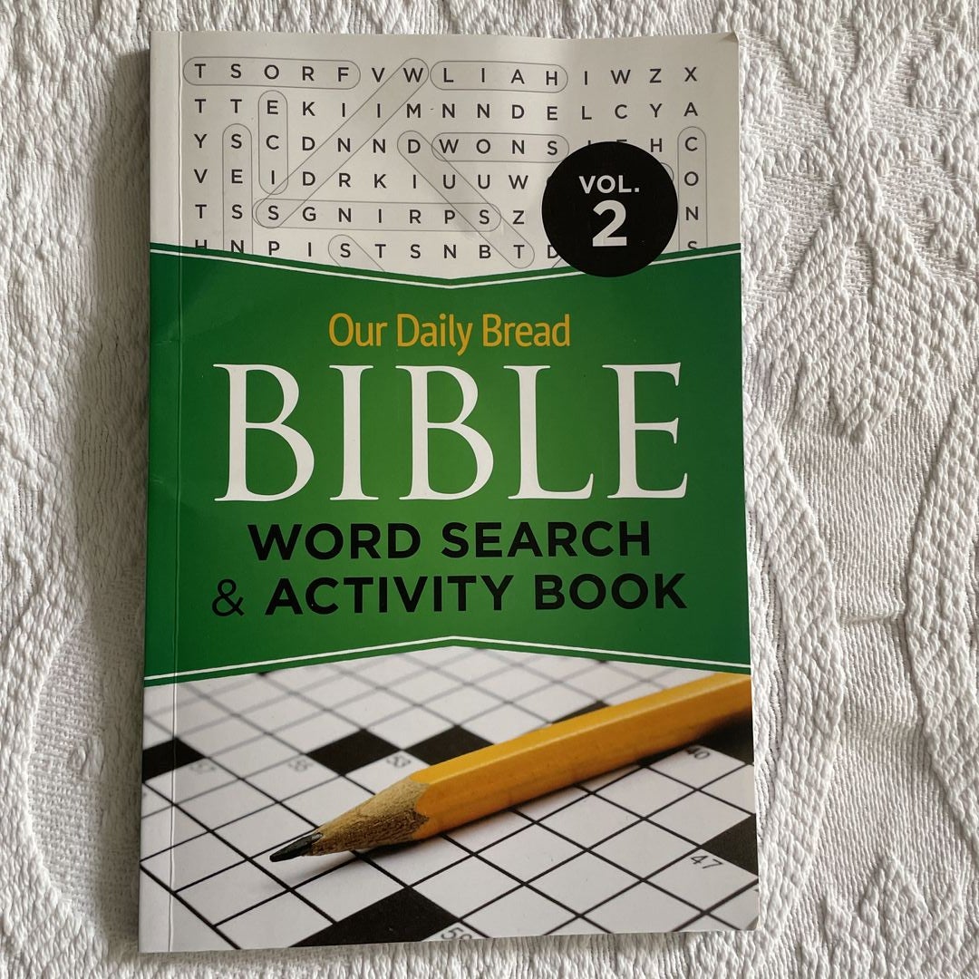 Our Daily Bread Bible Word Search & Activity Book 2