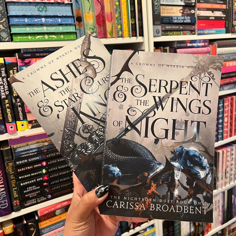 INDIE PAPERBACKS The Serpent and the Wings of Night The Ashes and the Star Cursed King Crowns of Nyaxia