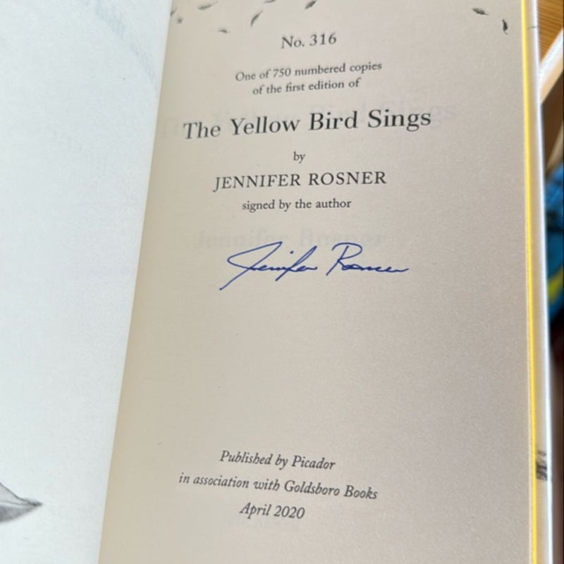 The Yellow Bird Sings SIGNED