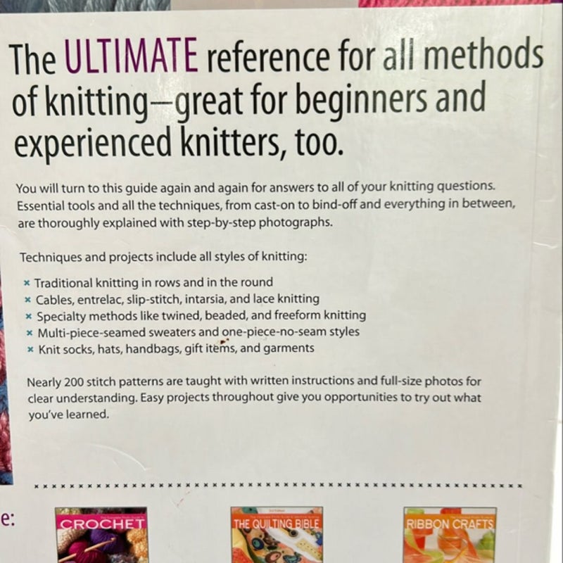 The Complete Photo Guide to Knitting