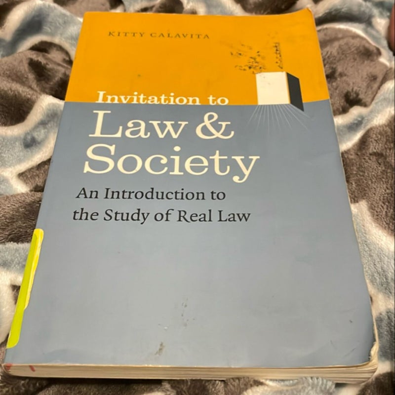 Invitation to Law and Society, Second Edition